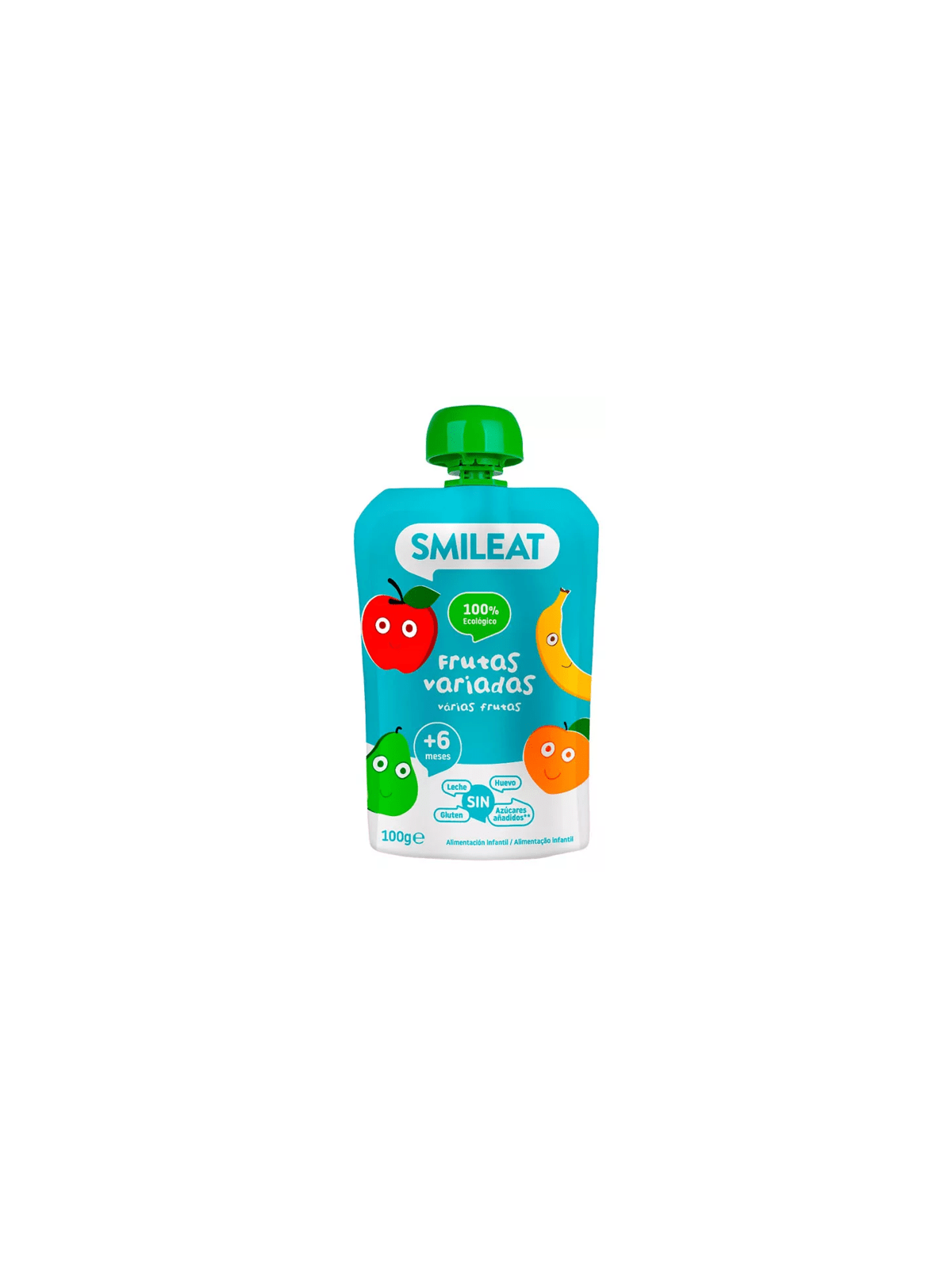 SMILEAT POUCH ECO FRUTAS VARIADAS 100G