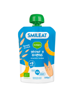 SMILEAT POUCH YOGURT Y AVENA