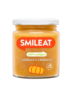 SMILEAT 1 TARRITO 230 G SABOR CALABAZA Y CALABAC