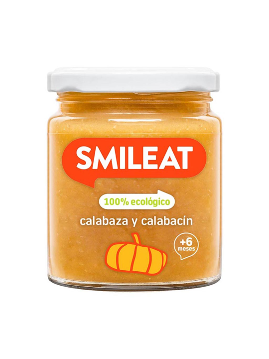 SMILEAT 1 TARRITO 230 G SABOR CALABAZA Y CALABAC