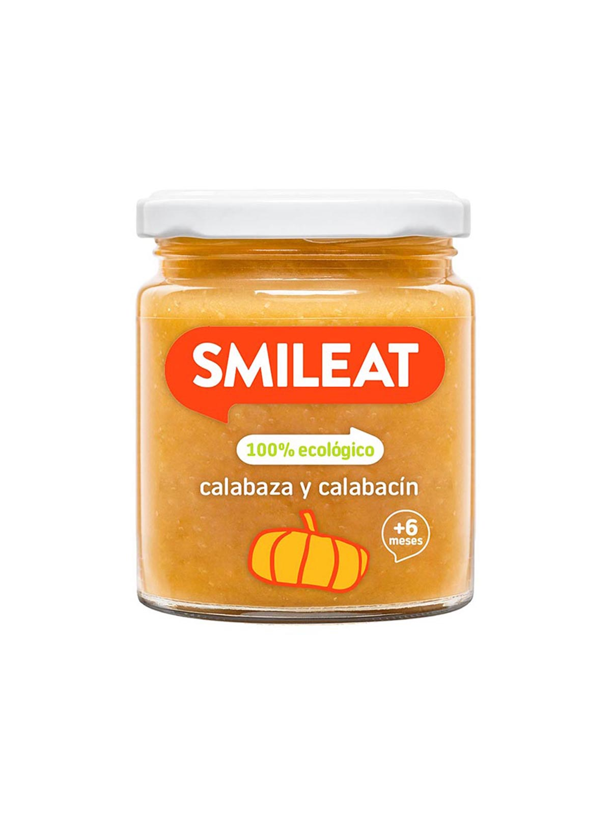 SMILEAT 1 TARRITO 230 G SABOR CALABAZA Y CALABAC