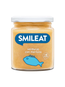 SMILEAT TARRITO VERDURA CON MERLUZA 230G