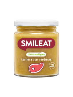 SMILEAT TARRITO TERNERA CON VERDURAS 230GR