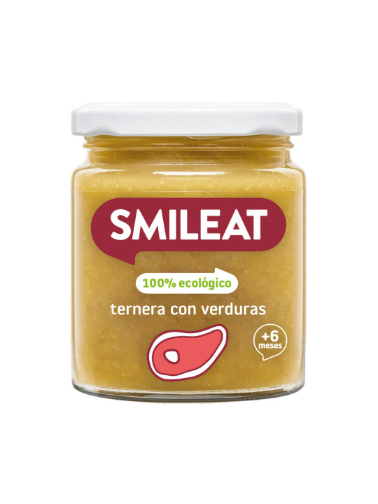 SMILEAT TARRITO TERNERA CON VERDURAS 230GR