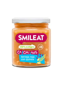 SMILEAT TARRITO CACHITOS LENTEJA ROJA Y QUI 230G