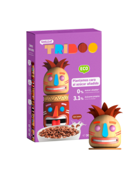 SMILEAT TRIBOO CEREALES CON CACAO ECO 1 BOLSA 30