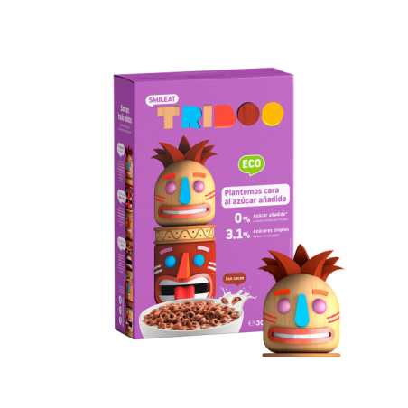 SMILEAT TRIBOO CEREALES CON CACAO ECO 1 BOLSA 30