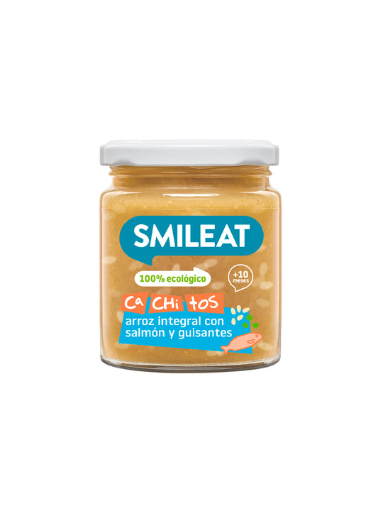 SMILEAT TARRITO CACHITOS ARROZ INT SALMON Y GUIS