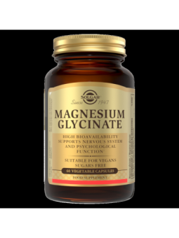 SOLGAR BISGLICINATO DE MAGNESIO 60 CAPSULAS VEGE