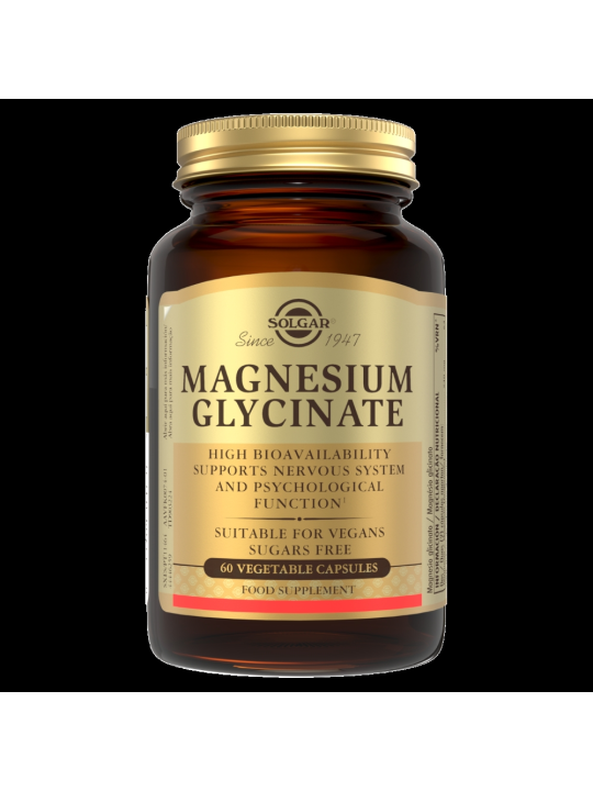 SOLGAR BISGLICINATO DE MAGNESIO 60 CAPSULAS VEGE