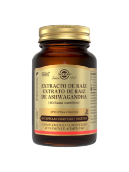 SOLGAR ASHAWANDHA 60 CAPSULAS