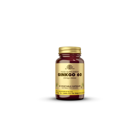 SOLGAR GINKGO BILOBA 60 CAPS