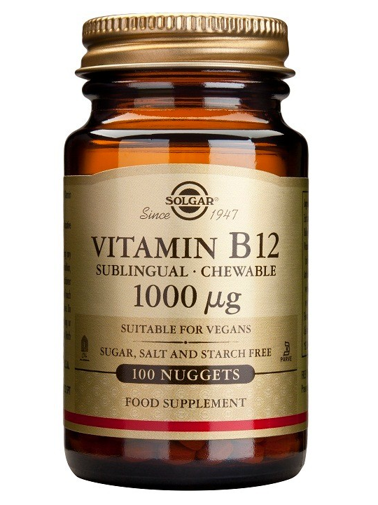 SOLGAR VITAMINA B12 1000MCG 100 COMPRIMIDOS