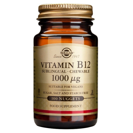 SOLGAR VITAMINA B12 1000MCG 100 COMPRIMIDOS
