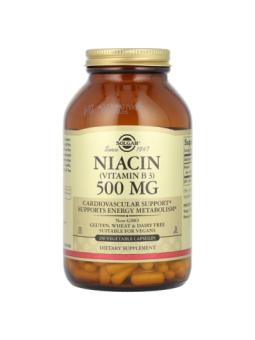 SOLGAR NIACINAMIDA (VIT B3) 500MG