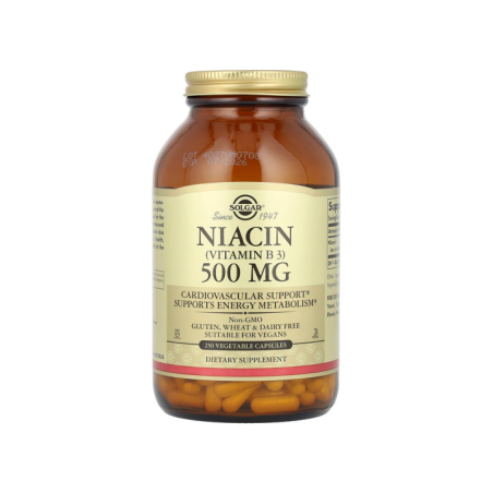 SOLGAR NIACINAMIDA (VIT B3) 500MG