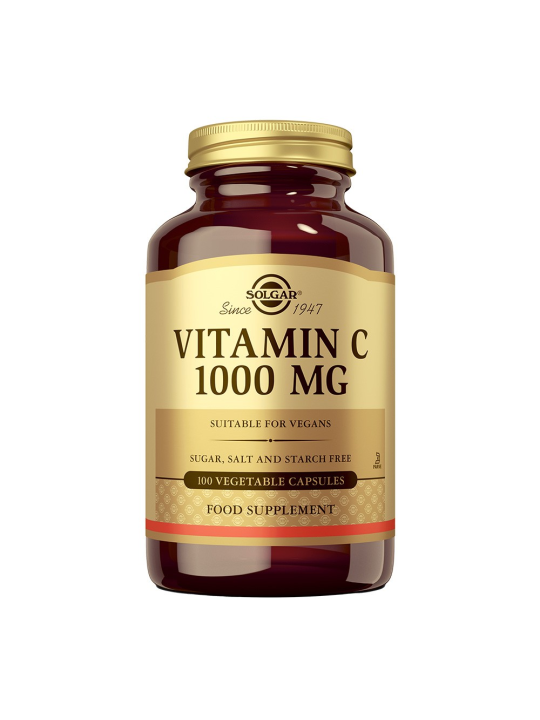 SOLGAR VITAMINA C 1000 MG 100 CAPSULAS VEGETALES