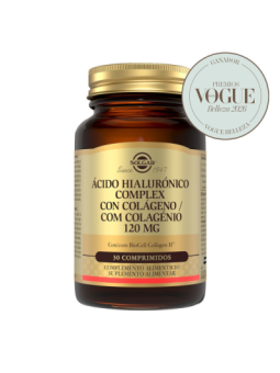 SOLGAR COLAGENO-HIALURONICO COMPLEX 30 COMP