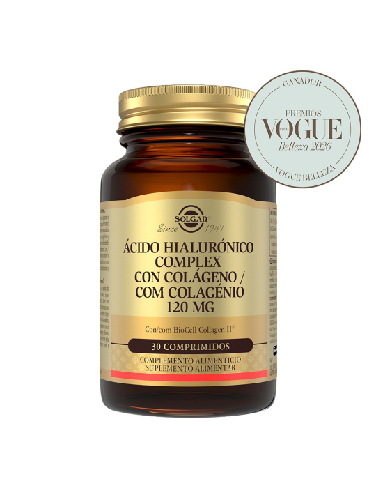 SOLGAR COLAGENO-HIALURONICO COMPLEX 30 COMP