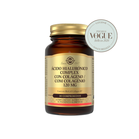 SOLGAR COLAGENO-HIALURONICO COMPLEX 30 COMP