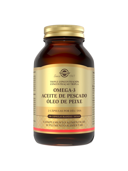 SOLGAR OMEGA 3 TRIPLE CONCENTRACION 100 CAPSULAS