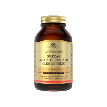 SOLGAR OMEGA 3 TRIPLE CONCENTRACION 100 CAPSULAS