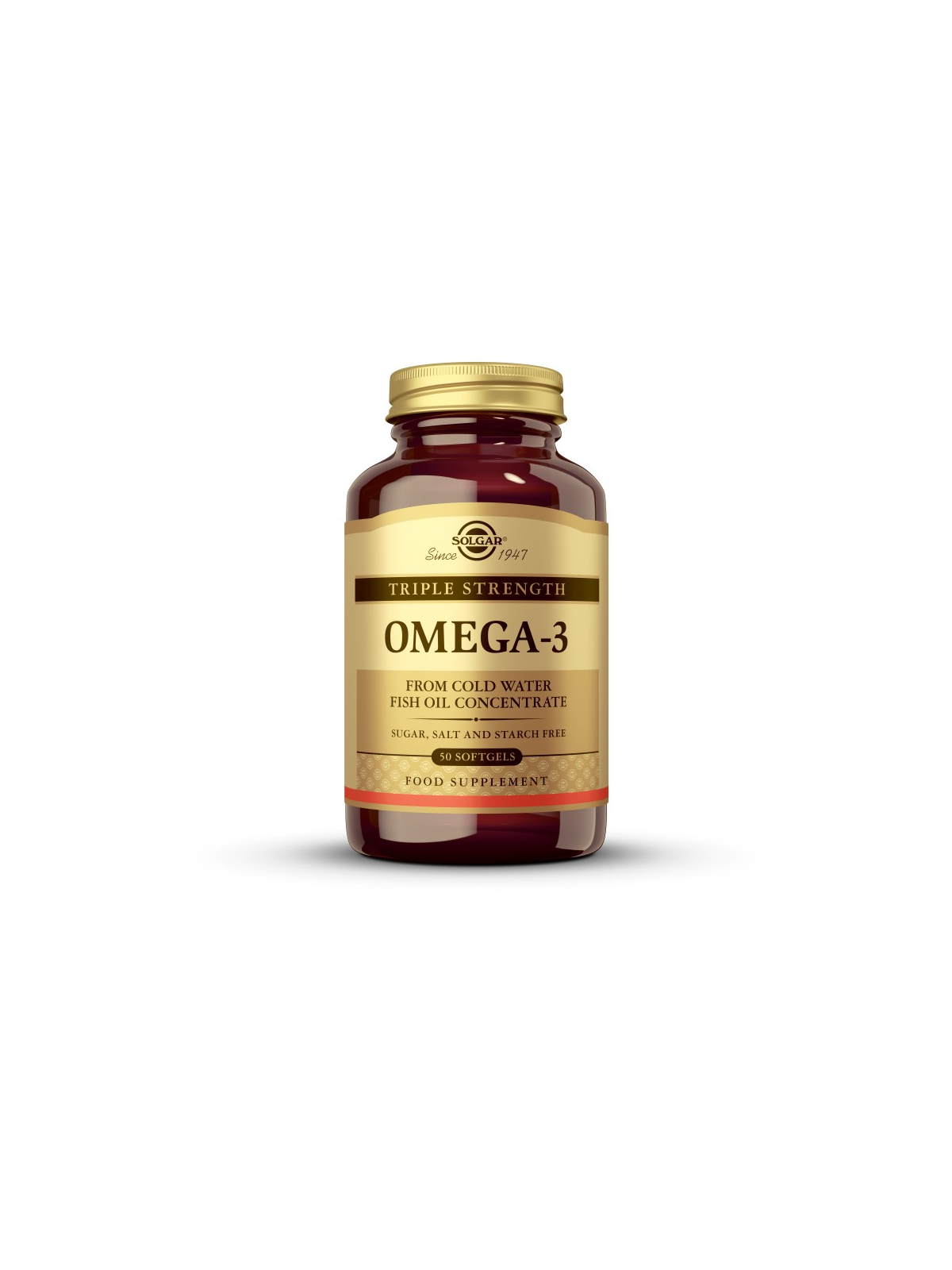 SOLGAR OMEGA -3 TRIPLE 50 CAPSULAS
