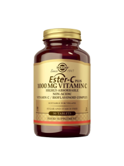 SOLGAR ESTER C PLUS 1000 MG VITAMINA C 90 COMPRI