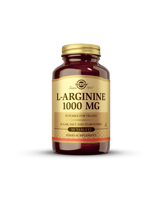 SOLGAR L ARGININA 1000MG 90COM