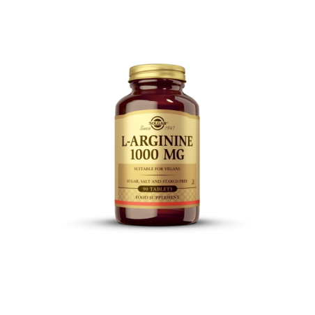 SOLGAR L ARGININA 1000MG 90COM