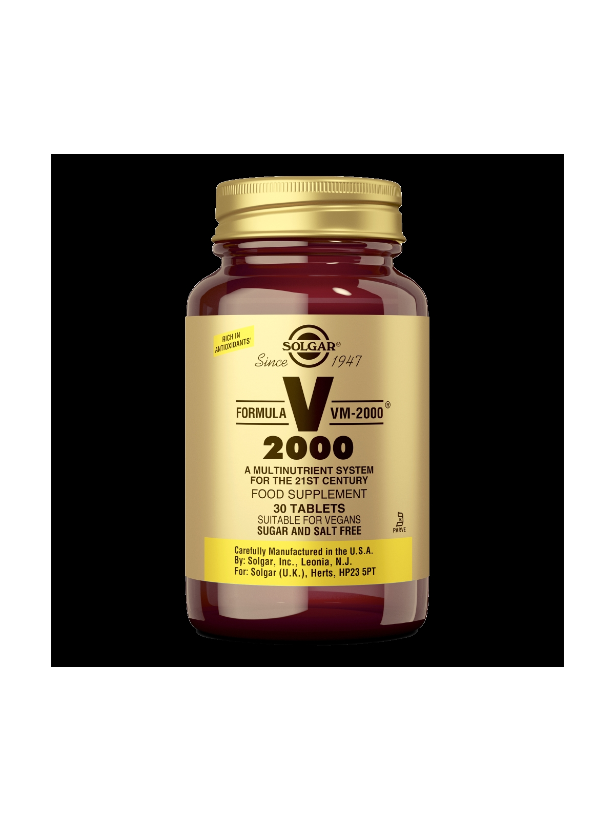 SOLGAR FORMULA VM-2000 30 COMPRIMIDOS