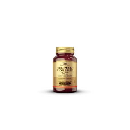 SOLGAR CROMO PICOLINATO 100MCG 90 COMPRI