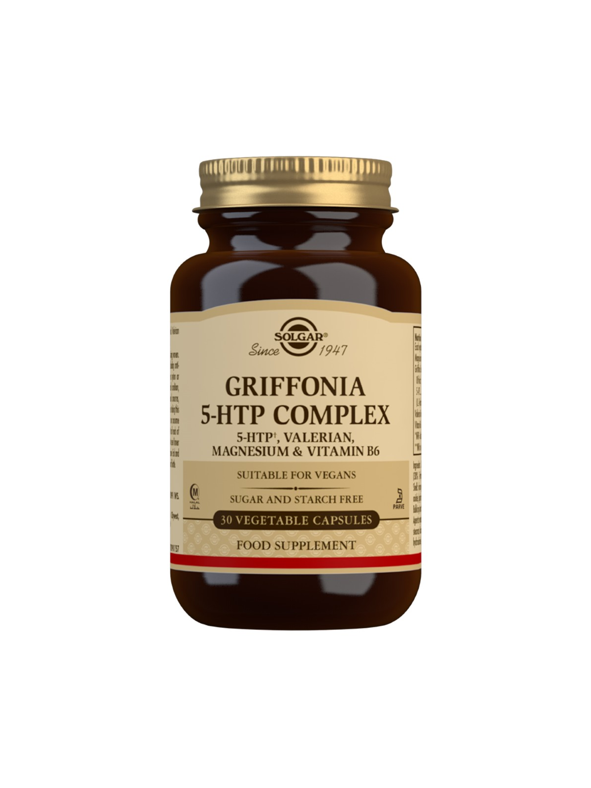 SOLGAR GRIFFONIA 5-HTP COMPLEX 30 CAPSULAS VEGE